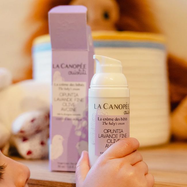 La Canopée's Natural Baby cream Model