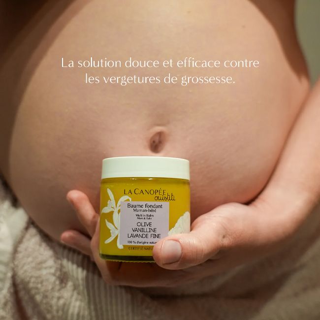Baume Hydratant Bio fondant maman bébé La Canopée Cosmétique