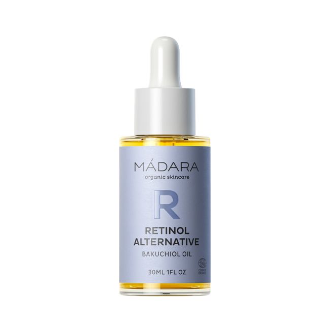 Huile visage naturelle au bakuchiol Retinol Alternative Madara Cosmétiques