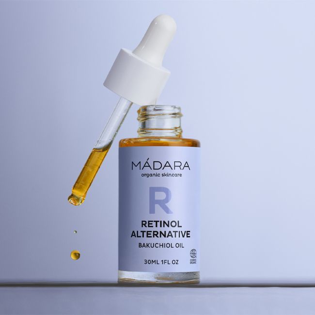 Huile visage naturelle au bakuchiol Retinol Alternative Madara Cosmétiques Cosmétique