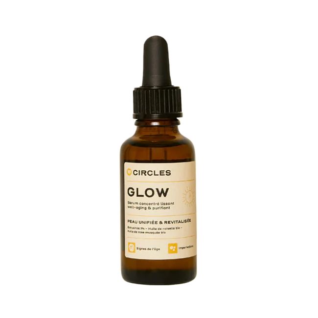 Sérum visage naturelle peau Lissant et Régénérant Glow Circles