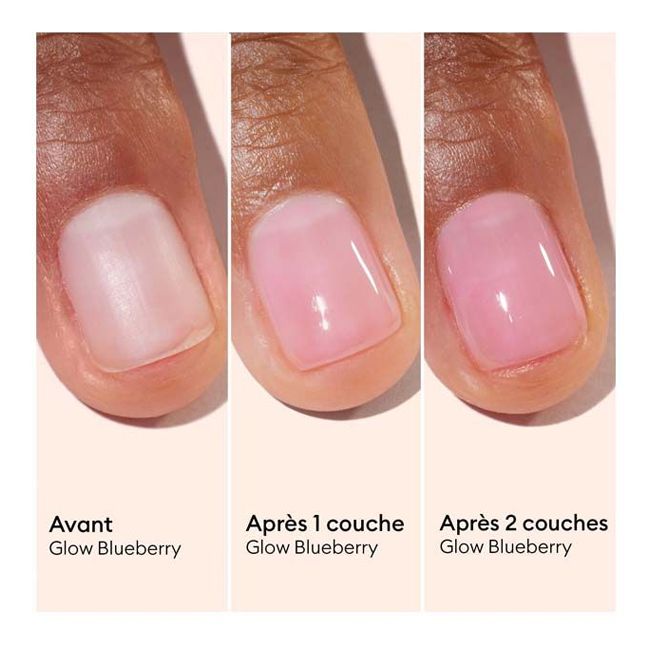Manucurist's Blueberry Active Glow nail polish Results