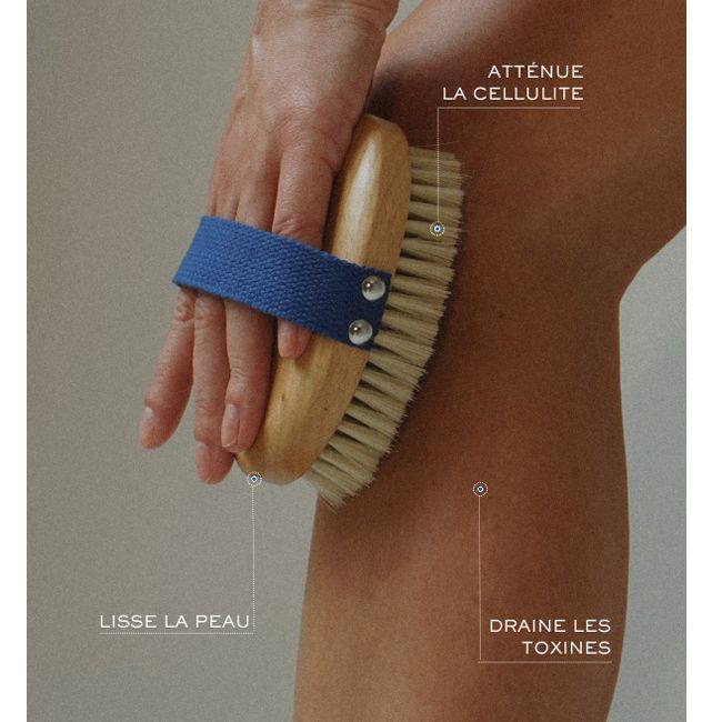 Brosse pour le corps à sec Tonifiante Oryza Lab  Bienfaits