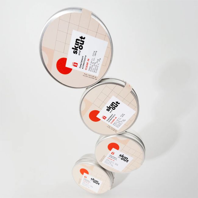 Complément alimentaire naturel CLEAR IN stop-boutons Skin & Out Lifestyle