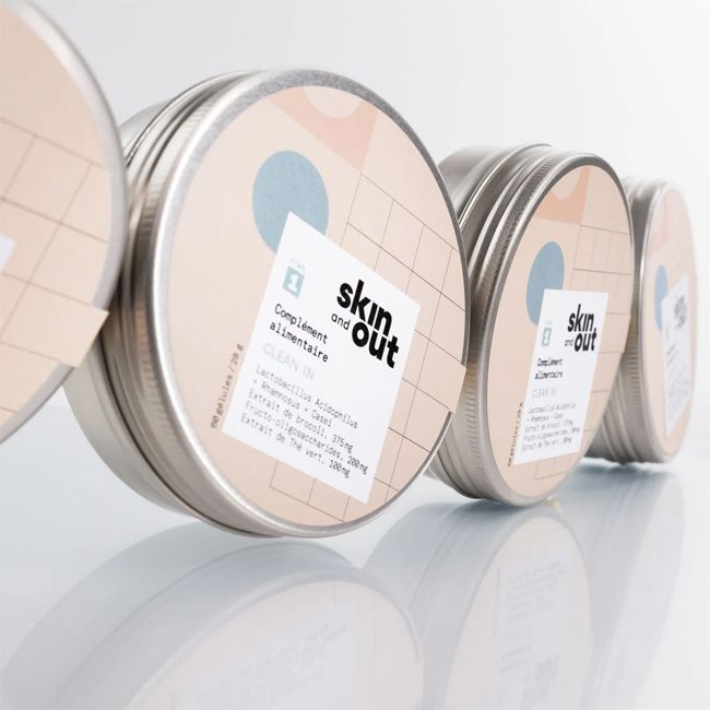 Skin & Out's CLEAN IN cleanser Natural food supplement Lifestyle
