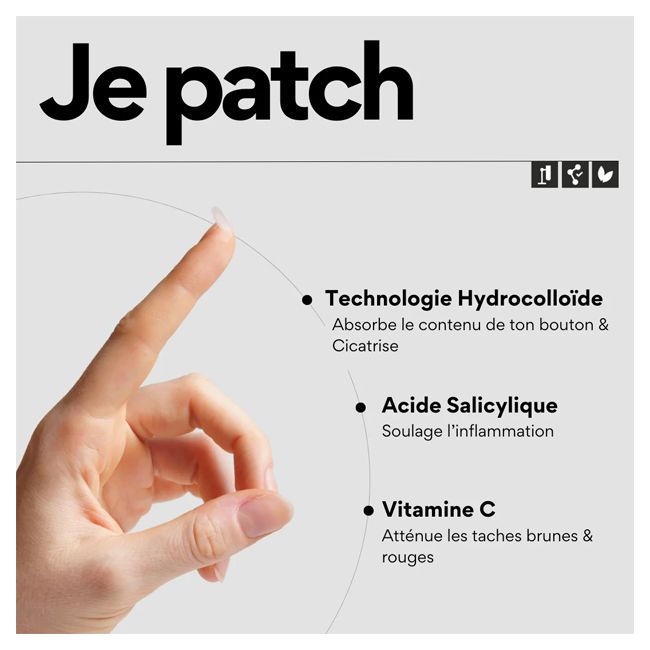 Skin & Out's CLEAR OUT Anti-blemish patch Benefits