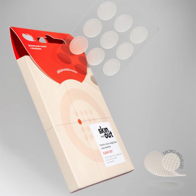 Patch anti-boutons micro aiguilles CLEAR OUT Skin & Out Lifestyle