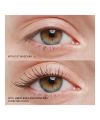 Ilia Beauty's Before Brown Limitless Lash Mascara Application