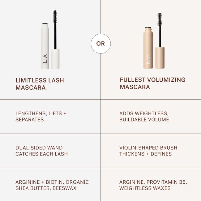 Mascara Limitless Lash Ilia Beauty Comparaisons