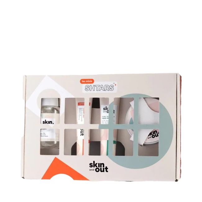 Coffret soin MINI SHTARS routine spéciale boutons Skin & Out