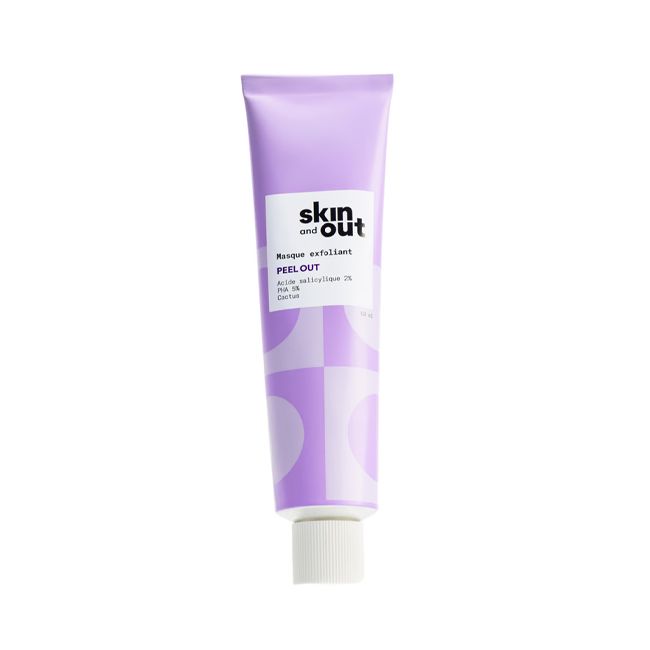 Masque visage bio exfoliant PEEL OUT Skin & Out