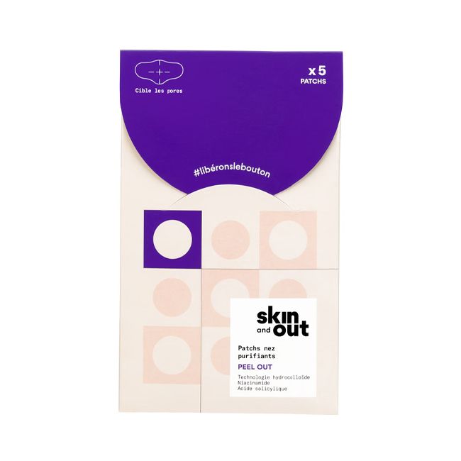 Patch nez naturel purifiant PEEL OUT Skin & Out