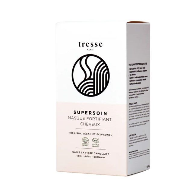 Masque végétal fortifiant cheveux Supersoin - 100 g