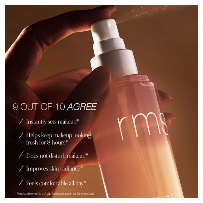 Lotion tonique Radiance Lock Setting Mist RMS Beauty Maquillage