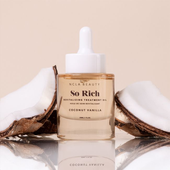 Huile nourrissante ongles So Rich Revitalizing Treatment Oil Coconut Vanilla NCLA Beauty Cosmétique