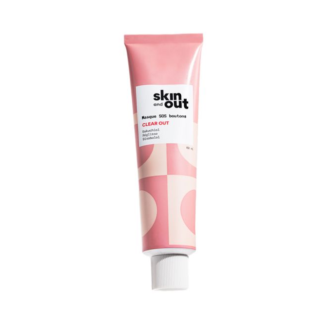 Masque visage naturel SOS Boutons Clear Out Skin & Out