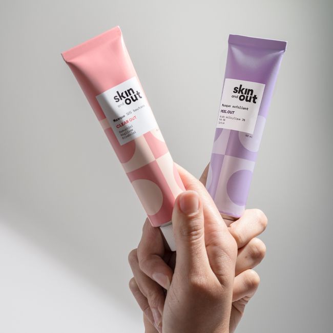 Skin & Out's Clear Out SOS Pimples natural face mask Pack