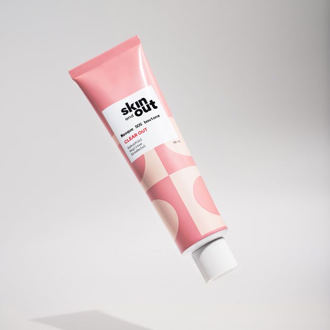 Masque visage naturel SOS Boutons Clear Out Skin & Out Lifestyle