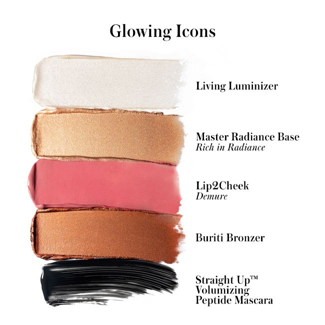 Coffret maquillage naturel Glowing Icons Kit RMS Beauty Texture