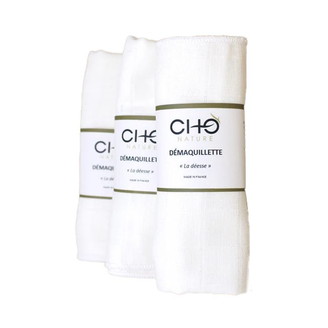 CHO Nature's Cleansing muslin - Pack of 3