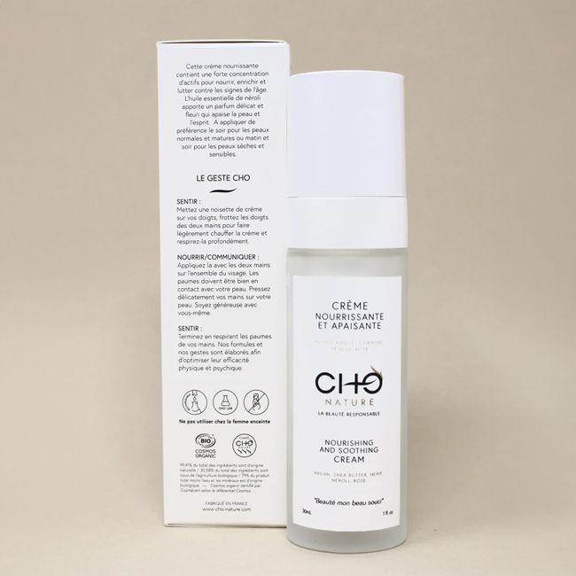 Crème nourrissante et apaisante "Beauté mon beau souci" CHO Nature Application