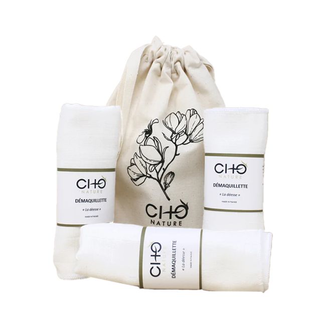 CHO Nature's Cleansing muslin - Pack of 3