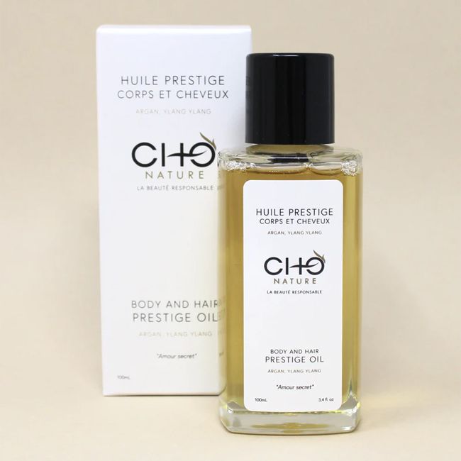 CHO Nature's Prestige body oil Packaging
