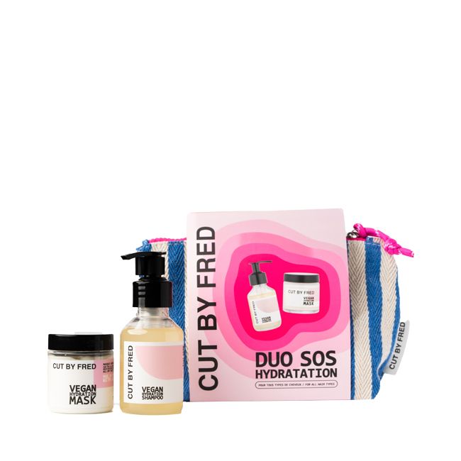 Coffret soin cheveux Trousse SOS Hydratation Cut By Fred
