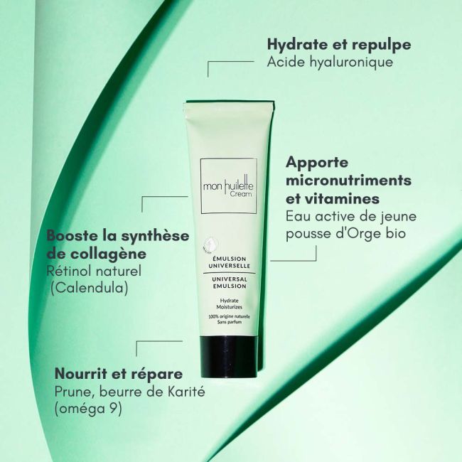 Crème Visage Bio Mon Huilette Cream Les Huilettes Bienfaits