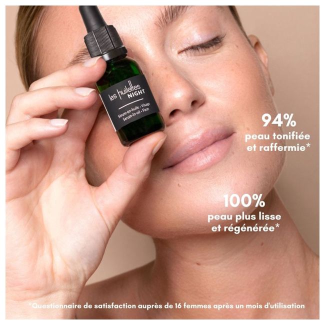 Sérum anti-âge Nuit Les Huilettes Cosmétique