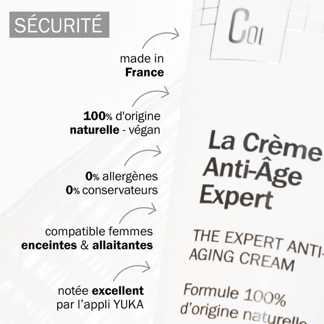 Crème visage bio Anti-Age Expert Novexpert Cosmétique