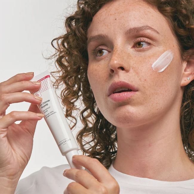 Novexpert's La Crème Repulp organic face cream Model