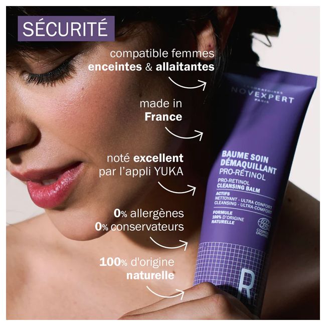 Baume Soin Démaquillant Pro- Rétinol Novexpert Bienfaits
