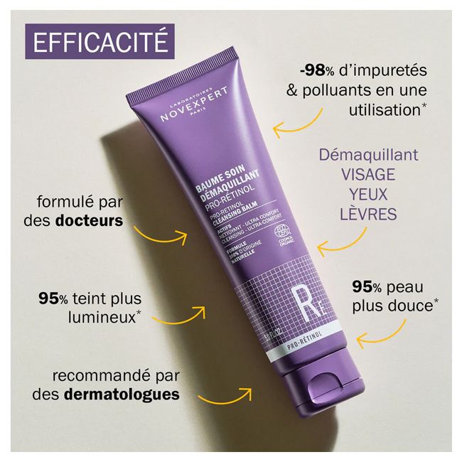 Baume Soin Démaquillant Pro- Rétinol Novexpert Cosmétique