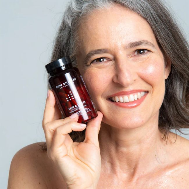 Complément alimentaire naturel Skin & Stress Skin Diligent Mannequin