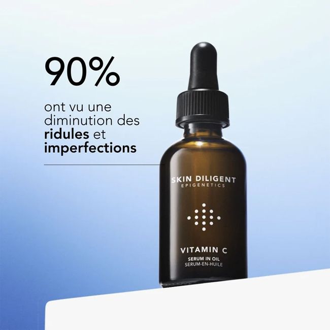 Skin Diligent's Natural face serum oil Vitamin C Packshot