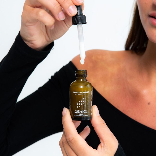 Serum visage naturel Hydratation Cellulaire Skin Diligent Application