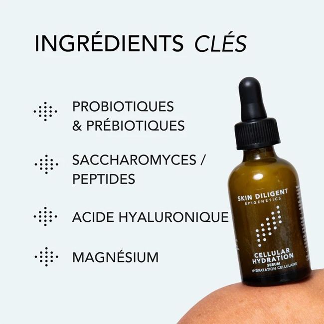 Serum visage naturel Hydratation Cellulaire Skin Diligent Ingrédients