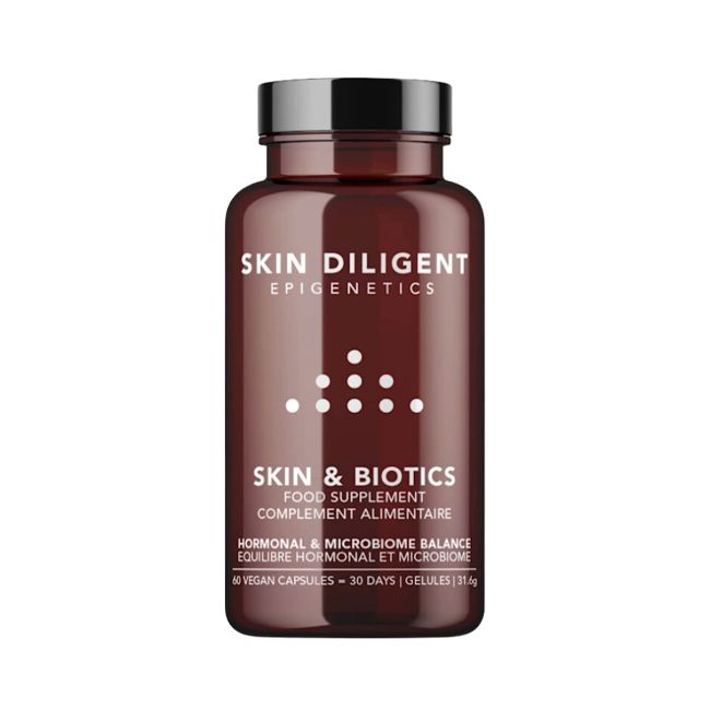 Complément alimentaire probiotique Skin & Biotics Skin Diligent
