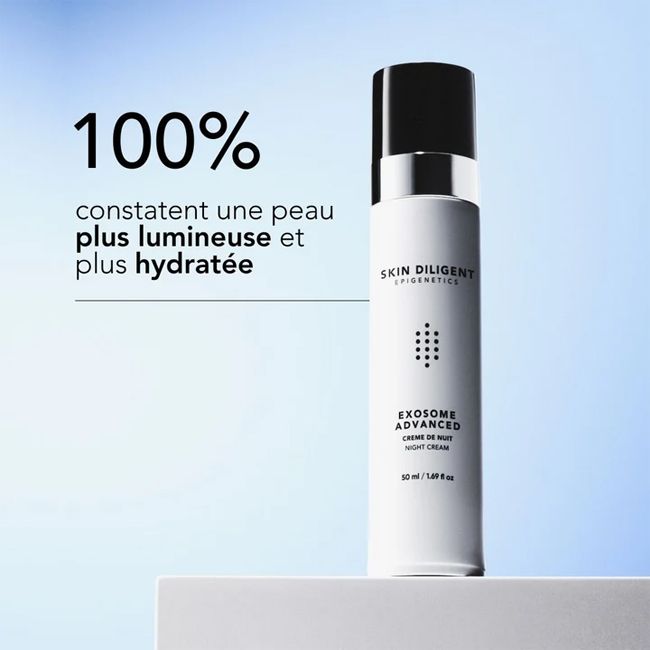 Crème visage naturel de nuit Exosome Advanced Skin Diligent Packshot