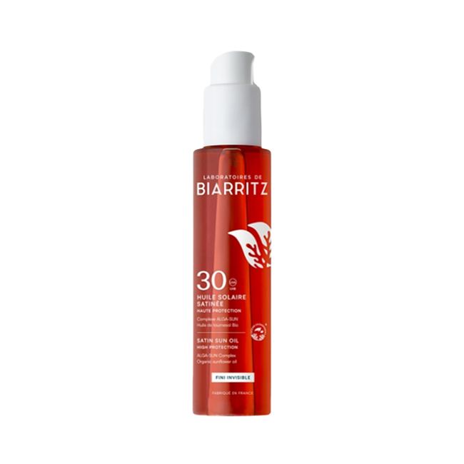 Huile solaire invisible SPF30 Laboratoires de Biarritz