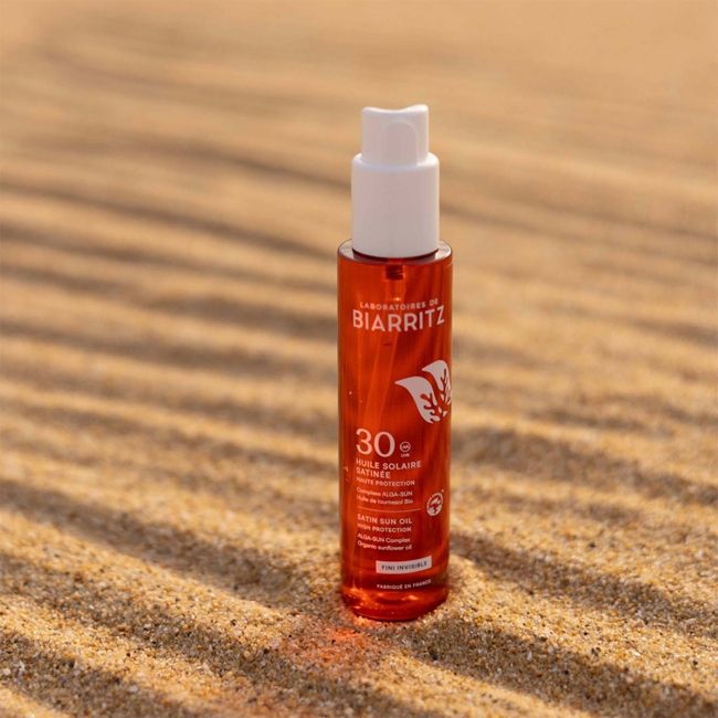 Huile solaire invisible SPF30 Laboratoires de Biarritz Lifestyle