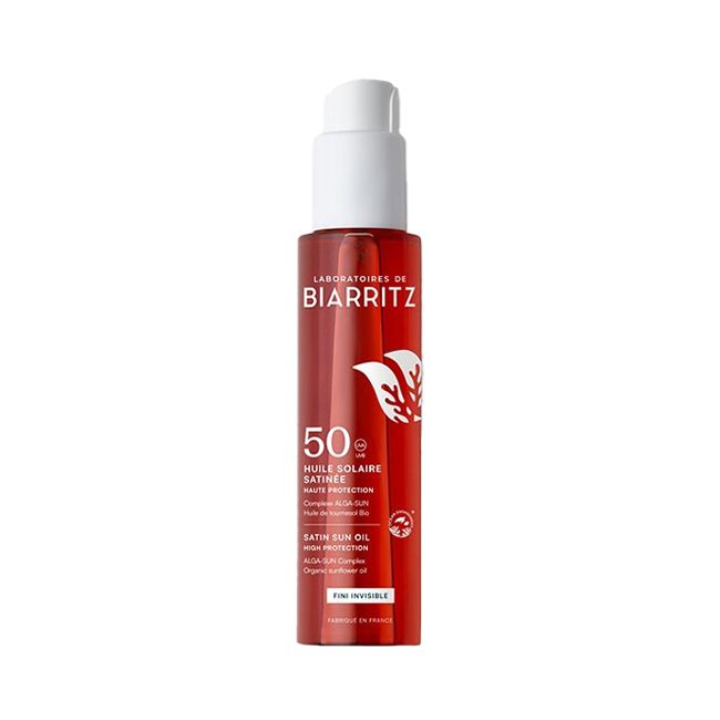 Huile solaire invisible SPF50 Laboratoires de Biarritz