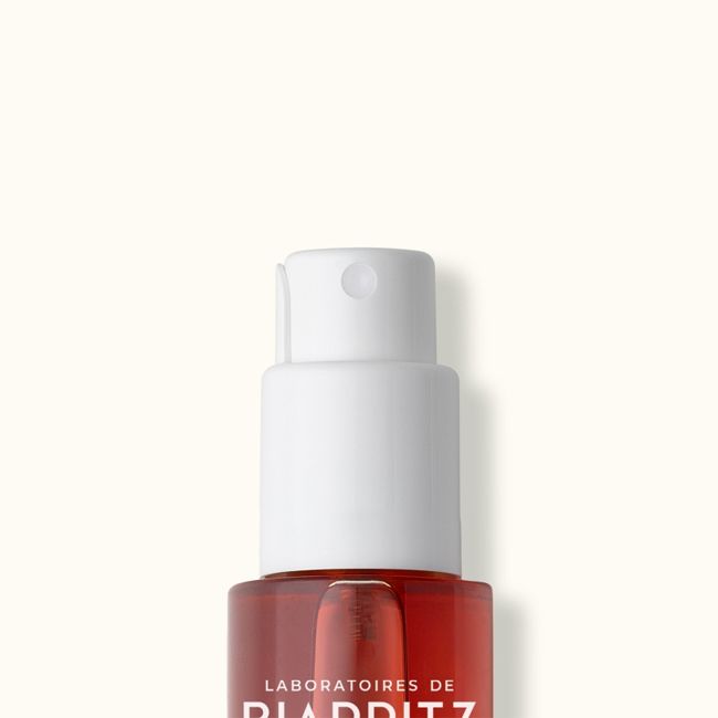 Huile solaire invisible SPF50 Laboratoires de Biarritz Texture