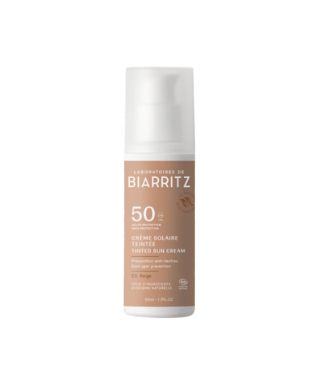 Crème solaire visage teintée SPF50 - 50 ml