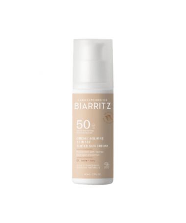 Crème solaire visage teintée SPF50 - 50 ml