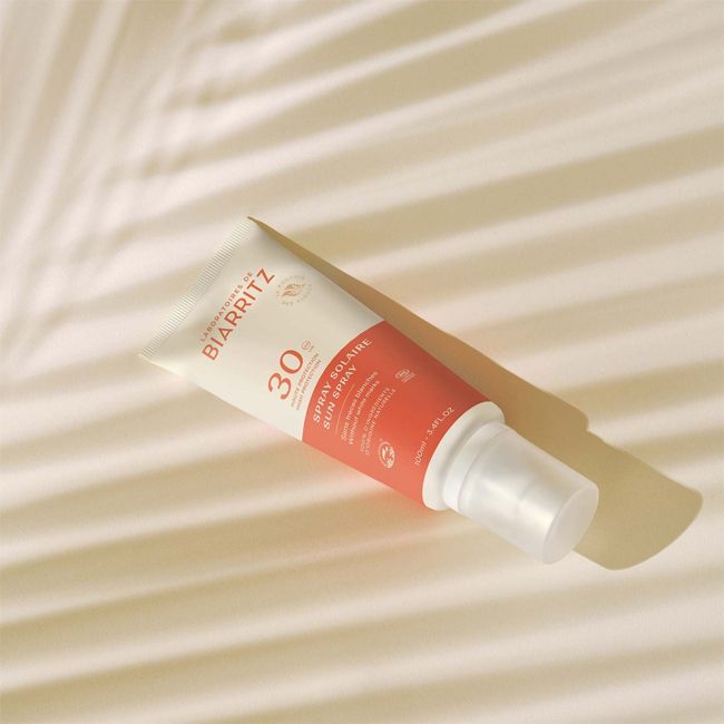 Crème solaire bio en spray SPF 30 Laboratoires de Biarritz Lifestyle