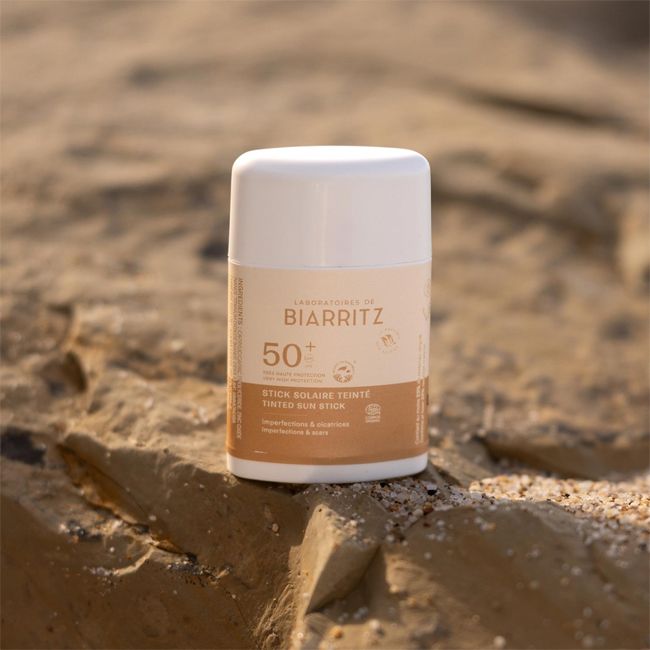 Stick Solaire Teinté SPF50+ Alga Maris Les Laboratoires de Biarritz Lifestyle