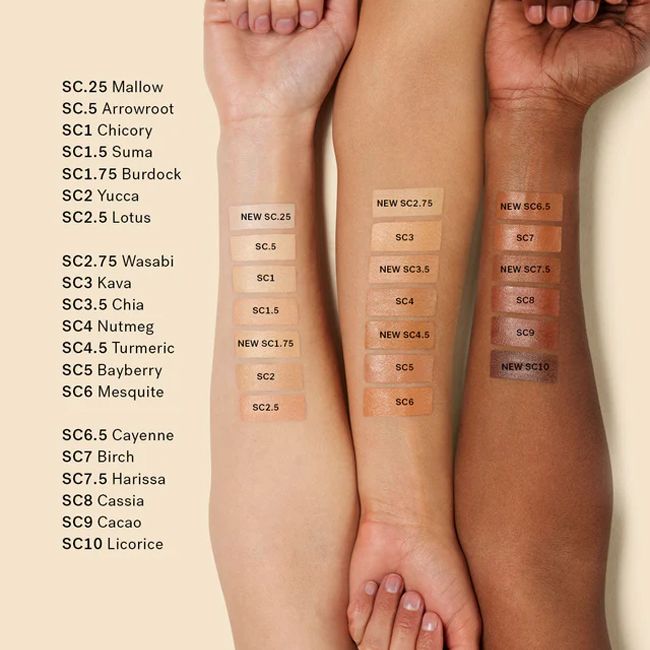 Anti-cernes naturel sérum True Skin Ilia Beauty Teintes