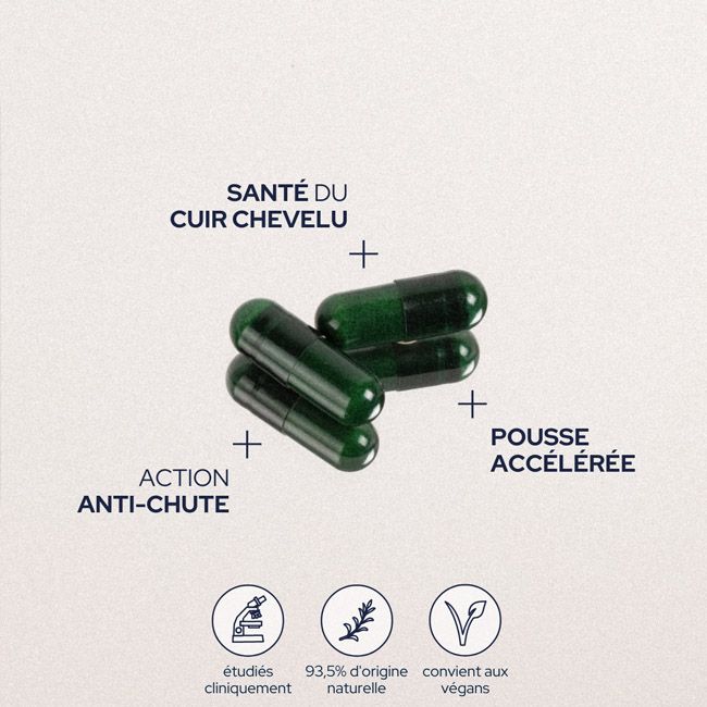 Cure Essential hair and nails capsules - Epycure | MonCornerB